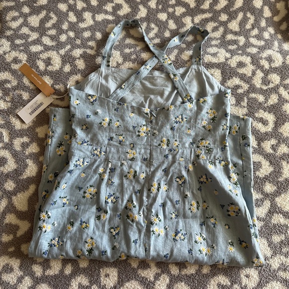 NWT! Reformation Ereka Dress Mineral Daisy - Picture 5 of 5